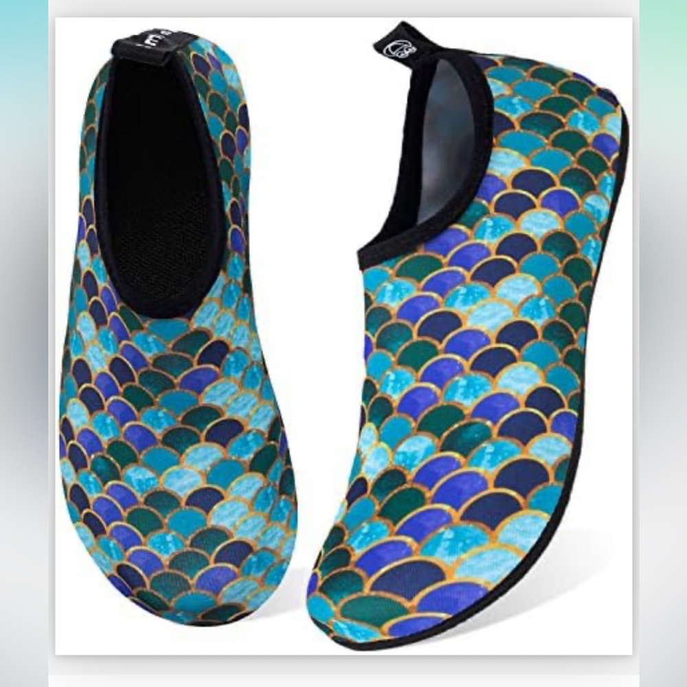WateLves Bathing Shoes Men Women Water Shoes Beach Shoes Swimming Shoes Aqua MED